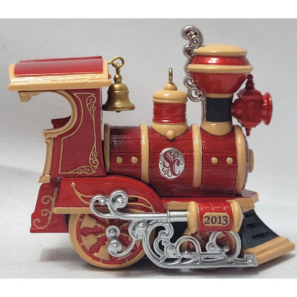 2013 Hallmark Keepsake Christmas Ornament Santa Certified Train - Picture 1 of 7